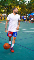 WHIT3 IVERSON X NAMI KAMI SHORTS (ABOVE THE KNEE)